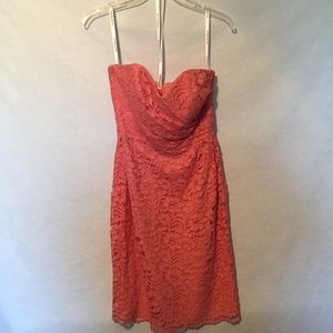 David Bridal dress Coral Lace SZ 6